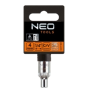 Šestougaona čaura (nasadna glava) 1/4" SUPERLOCK - NEO TOOLS 08-220 - Slika 2