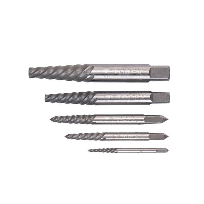 Izvijač polomljenih vijaka (set 5 kom.) Premium - TOPEX 14A110