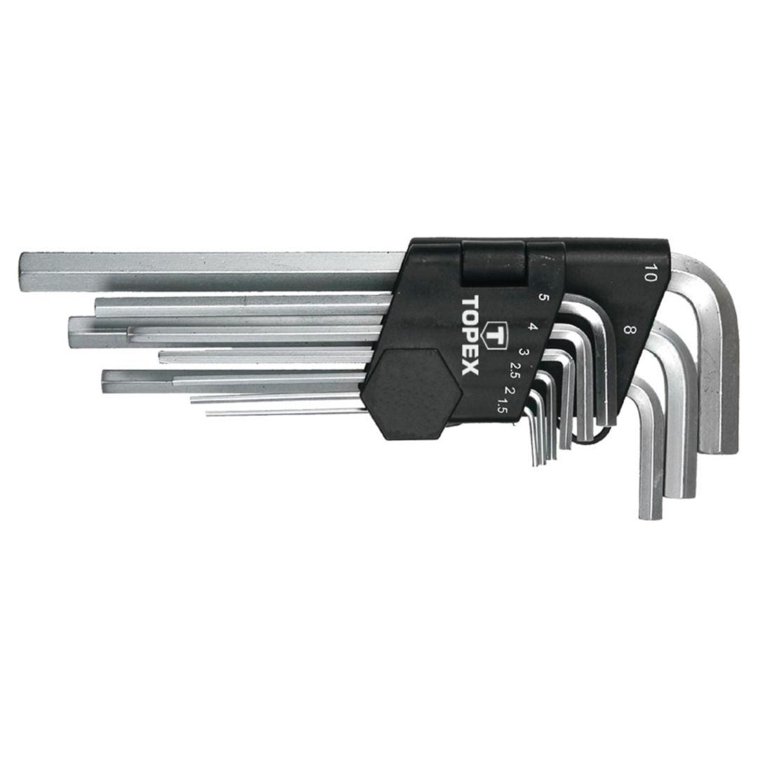 35D956.jpg Ključ Imbus produženi (set) - TOPEX 35D956 - Slika 1