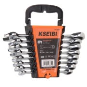 Set kombinovanih ključeva sa čegrtaljkom, 8 kom - KSEIBI 123950 - Slika 14