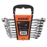 Set kombinovanih ključeva sa čegrtaljkom, 8 kom - KSEIBI 123950 - Slika 2