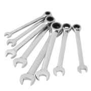 Set kombinovanih ključeva sa čegrtaljkom, 8 kom - KSEIBI 123950 - Slika 6