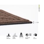 Otirač gumeni (braon) CONTOURS PARQUET - MULTY HOME - Slika 3
