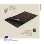 Otirač gumeni (braon) CONTOURS PARQUET - MULTY HOME - Slika 4
