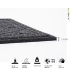 Otirač gumeni (tamno sivi) CONTOURS PARQUET - MULTY HOME - Slika 5