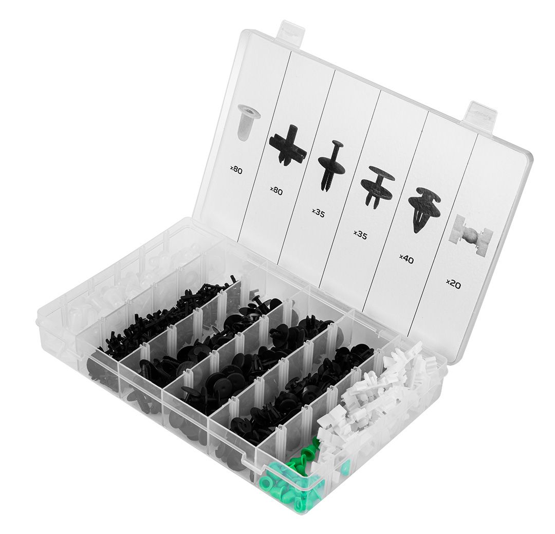 Žabice za BMW automobile - Set 290kom - NEO TOOLS (11-961)
