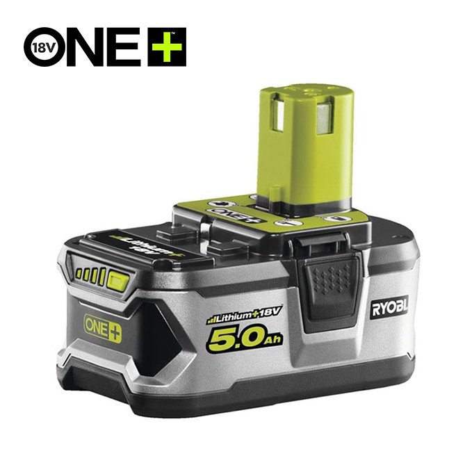 RB18L50-1.jpg Baterija Lithium+ (18V ONE+™) od 5,0 Ah – RYOBI RB18L50 - Slika 1