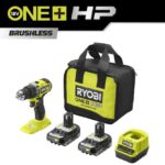 Set - udarna bušilica (18V ONE+™ HP) sa 2 baterije (2Ah) i punjačem - RYOBI RDD18C-220S
