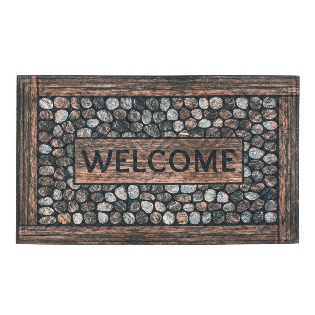 Otirač "print kamenčići" (WELCOME)- MULTY HOME EU5000158