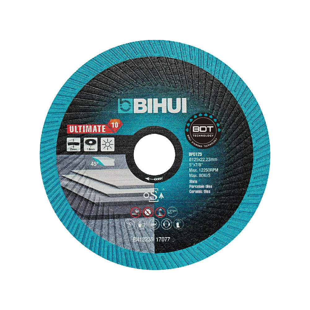 Dijamantska rezna ploča 125 mm - BIHUI DPD125