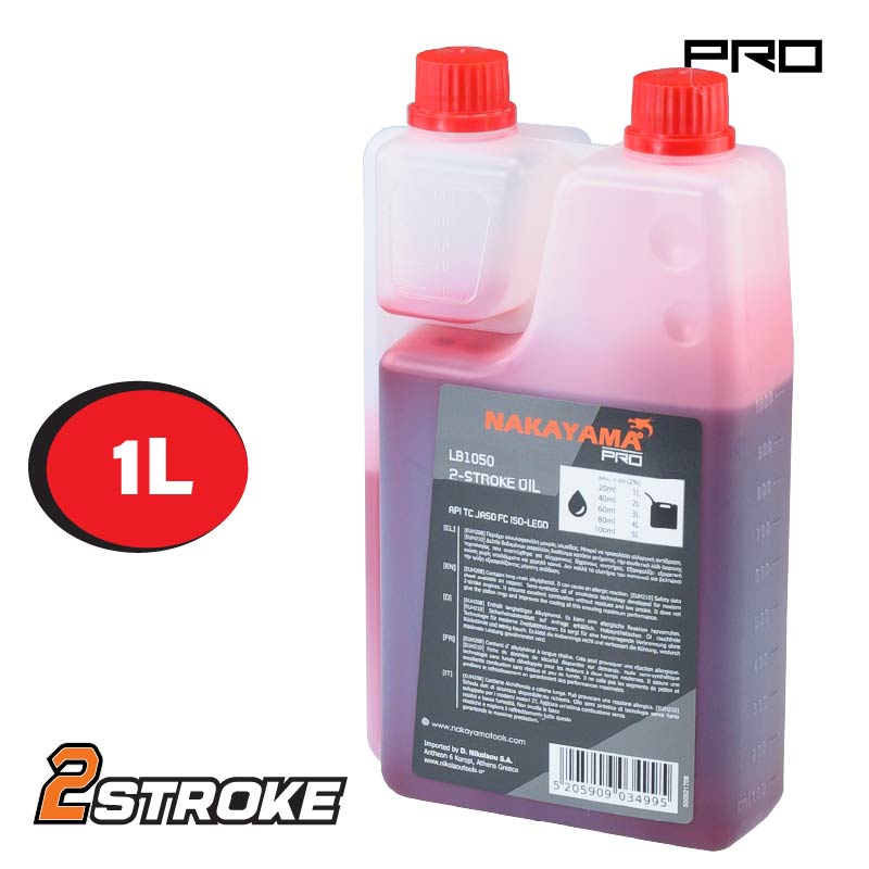 NAKAYAMA PRO LB1050 ulje za 2-taktne motore 1L (pre-mix)